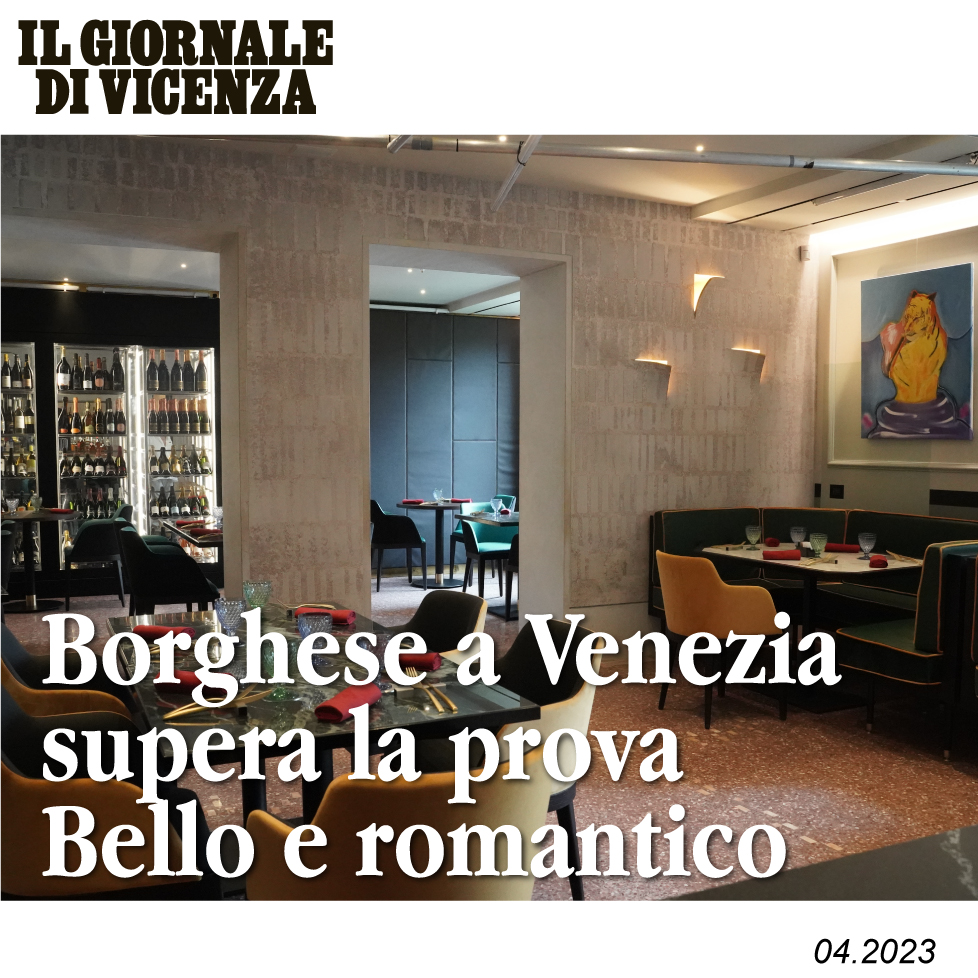Il Giornale di Vicenza Alessandro Borghese a Venezia nuovo Ristorante
